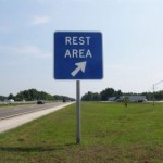 Rest Area Ahead You may need this rest area.