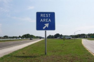 You may need this rest area.