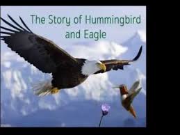 Eagle and Hummingbird