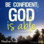 Don't you dare carelessly throw away your confidence in God. It's the strongest possible anchor for your soul.
