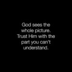 Dreaming With God You don't know the whole story